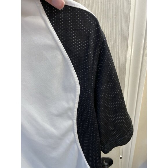 Ellesse Mens Red White Black  Polo Shirt Size Medium Tennis Italian - Picture 8 of 12